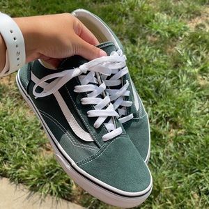 Forest green vans